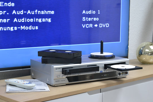 5 Tage einen DVD-VHS Recorder für die Digitalisierung von VHS-Kassetten mieten
